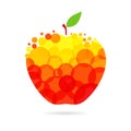 Apple fruit logo Royalty Free Stock Photo