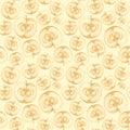 Apple fruit wallpaper seamless pattern. Royalty Free Stock Photo
