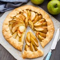 Apple galette