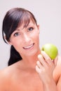 Apple girl Royalty Free Stock Photo