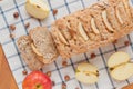 Apple Hazelnut Bread