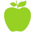 Apple Fruits Icon Royalty Free Stock Photo