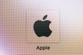 Apple icon on macbook pixel screen