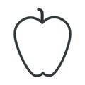 Apple icon vector Royalty Free Stock Photo