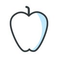 Apple icon vector Royalty Free Stock Photo