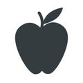 Apple icon vector Royalty Free Stock Photo