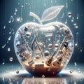 Apple inside musical instruments