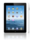 Apple iPad 3 black Royalty Free Stock Photo