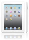 Apple iPad 3 white Royalty Free Stock Photo