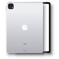 Apple iPad. Mini, Air, Pro models. Screen, white color. Smart device mockup. Electronics concept. Editorial vector