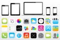 Apple ipad mini iphone ipod mac icon