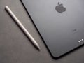 Apple iPad Pro with Apple pencil Royalty Free Stock Photo