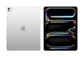 Apple iPad Pro in silver color, isolated on transparent background, vector illustration. The 7-th iPad Pro, colloquially known as