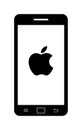 Apple iphone icon logo symbol Royalty Free Stock Photo
