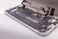 Apple iPhone 7 open to see battery