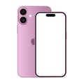 Apple iPhone 16. Pink color. Touch screen. World technology. Kyiv, Ukraine - September 15, 2024 Royalty Free Stock Photo