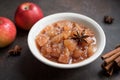 Apple jam chutney Royalty Free Stock Photo