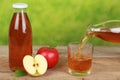 Apple juice Royalty Free Stock Photo