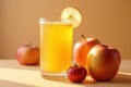 Apple Juice Still Life Royalty Free Stock Photo