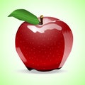 An apple Royalty Free Stock Photo