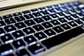 Apple MacBook Pro Keyboard Royalty Free Stock Photo