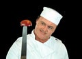 Apple Knife Chef Royalty Free Stock Photo