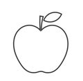 Apple linear shape