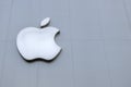 Apple logo in front of the store in Shenzhen, China Royalty Free Stock Photo