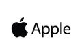 Apple logo vector icon color editorial Royalty Free Stock Photo