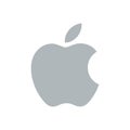 Apple logo vector or iPhone logo Royalty Free Stock Photo