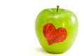 Apple love Royalty Free Stock Photo