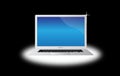 Apple macbook air laptop computer Royalty Free Stock Photo
