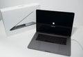 Apple MacBook Pro 15 inch notebook computer with touchbar. Royalty Free Stock Photo