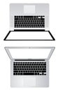 Apple macbook pro macbook air Royalty Free Stock Photo