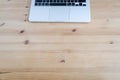 Apple Macbook Pro on a wooden desk