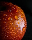 Apple macro shot Royalty Free Stock Photo