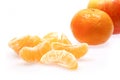 Apple and mandarines Royalty Free Stock Photo