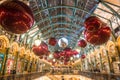 Apple market, covent garden, london Royalty Free Stock Photo