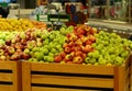 Apple market in the Supermarket
