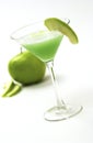 Apple martini Royalty Free Stock Photo