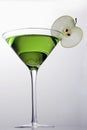 Apple Martini Cocktail Royalty Free Stock Photo