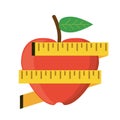 apple measuring tape lose weight