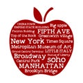 Apple NYC Royalty Free Stock Photo