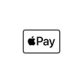 Apple pay music logo editorial illustrative on white background