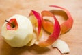 Apple peel Royalty Free Stock Photo