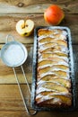 Apple pie dessert tart Royalty Free Stock Photo