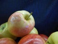 Apple in pile at supermarket