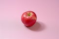 Apple pink lady on a solid background, Generative AI