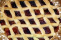 Apple and plum pie