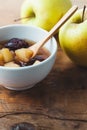 Apple & Prune Compote Royalty Free Stock Photo